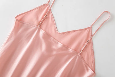 100% Natural Silk Slip Noisette Nightgown Women